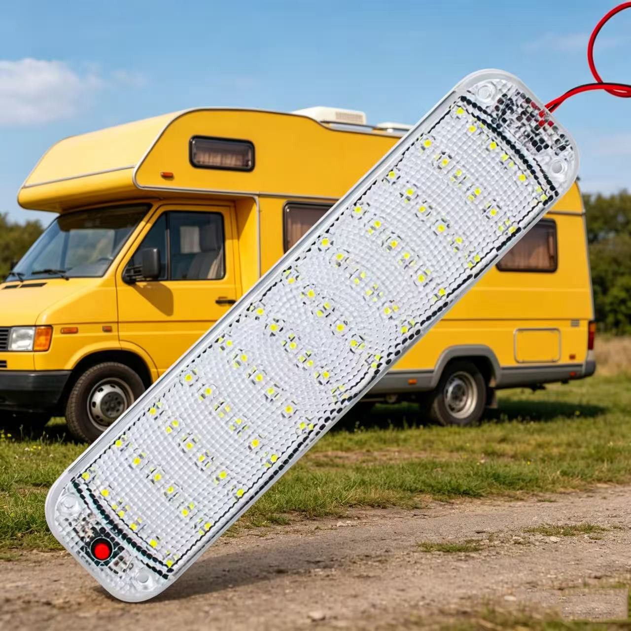 Outdoor Camping Vehicle - 72LED 자동차 실내등 12-80V 트럭 밴