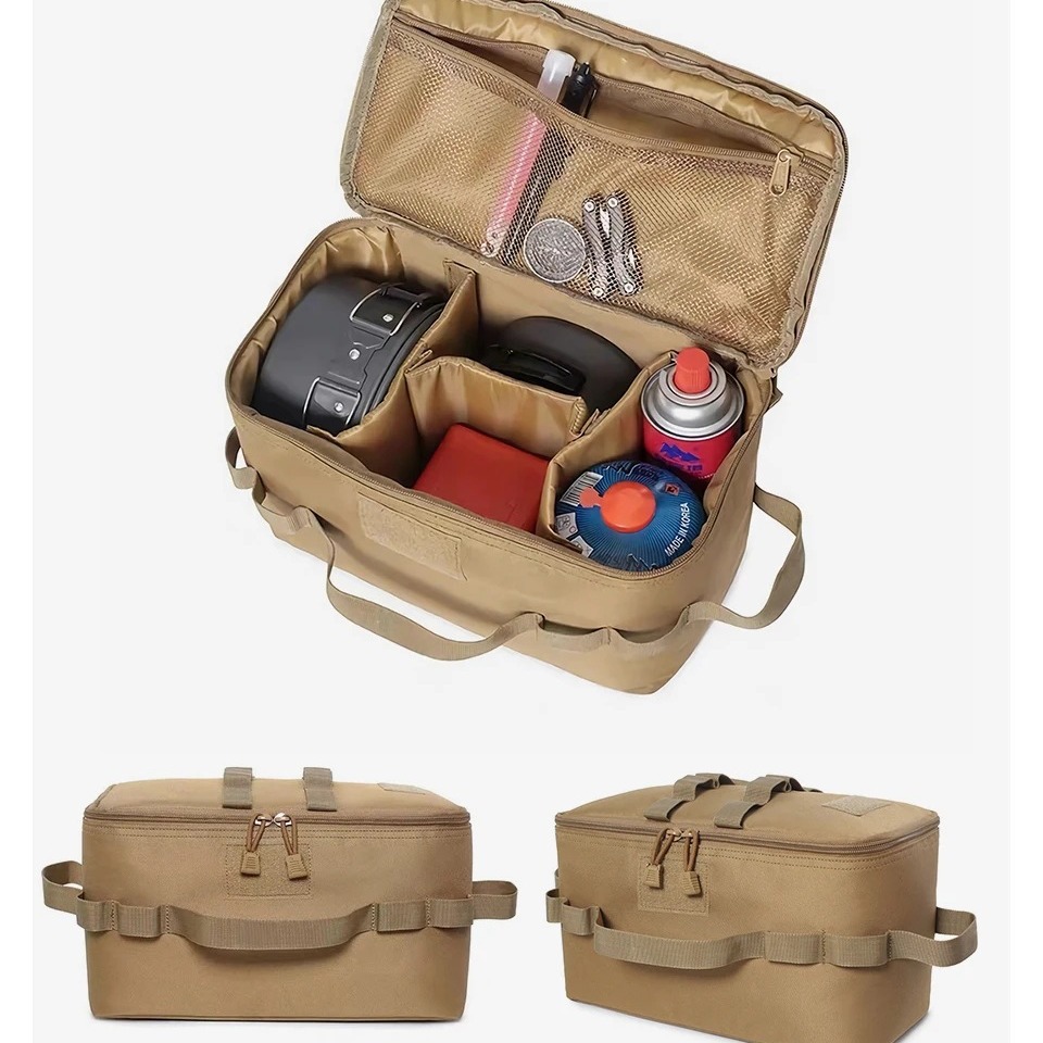 Outdoor Camping Utensils - 야외 캠핑 가스통 보관 가방 대용량