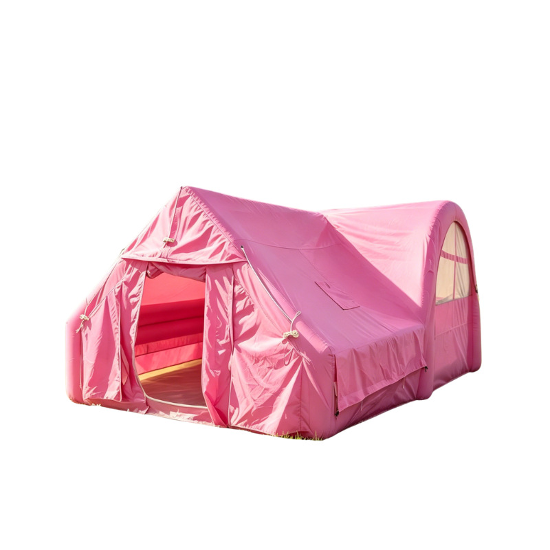 Outdoor Camping And Glamping - 12.6sqm 에어빔 방수 글램핑 텐트, 올인원
