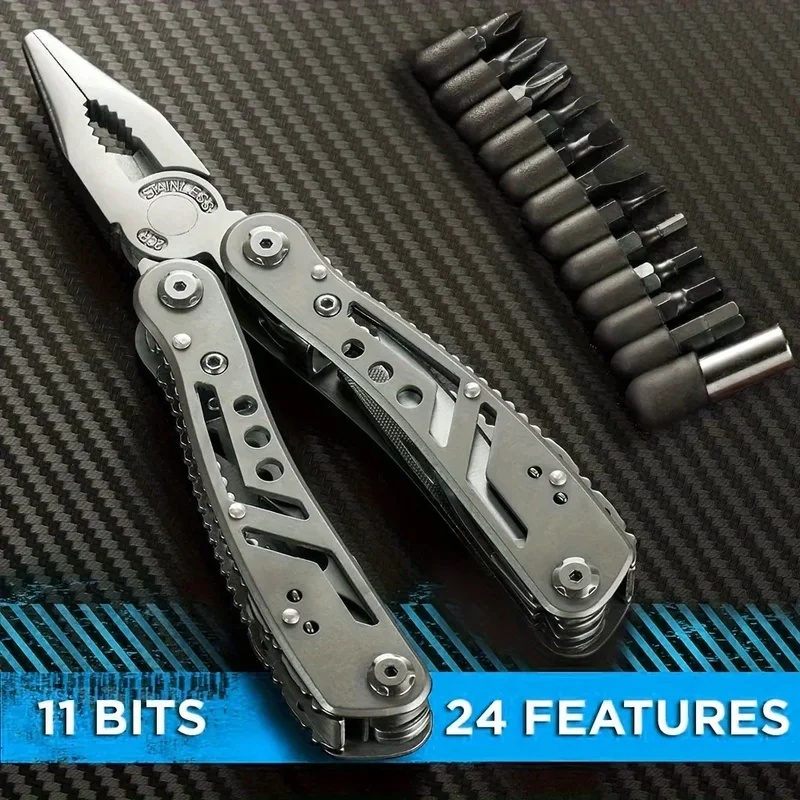 Camping Knife Multi-Tool - 24in1 멀티툴 올인원 다기능 장비 (칼,
