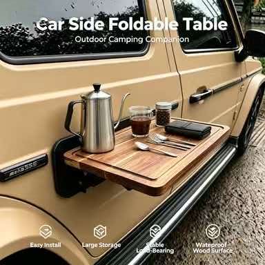 Outdoor Camping Vehicle - 빠른 설치 자동차 측면 장착형 접이식