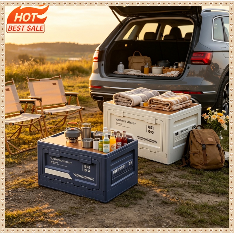 Outdoor Camping Vehicle - 야외 수납함 캠핑 접이식 박스 캠핑