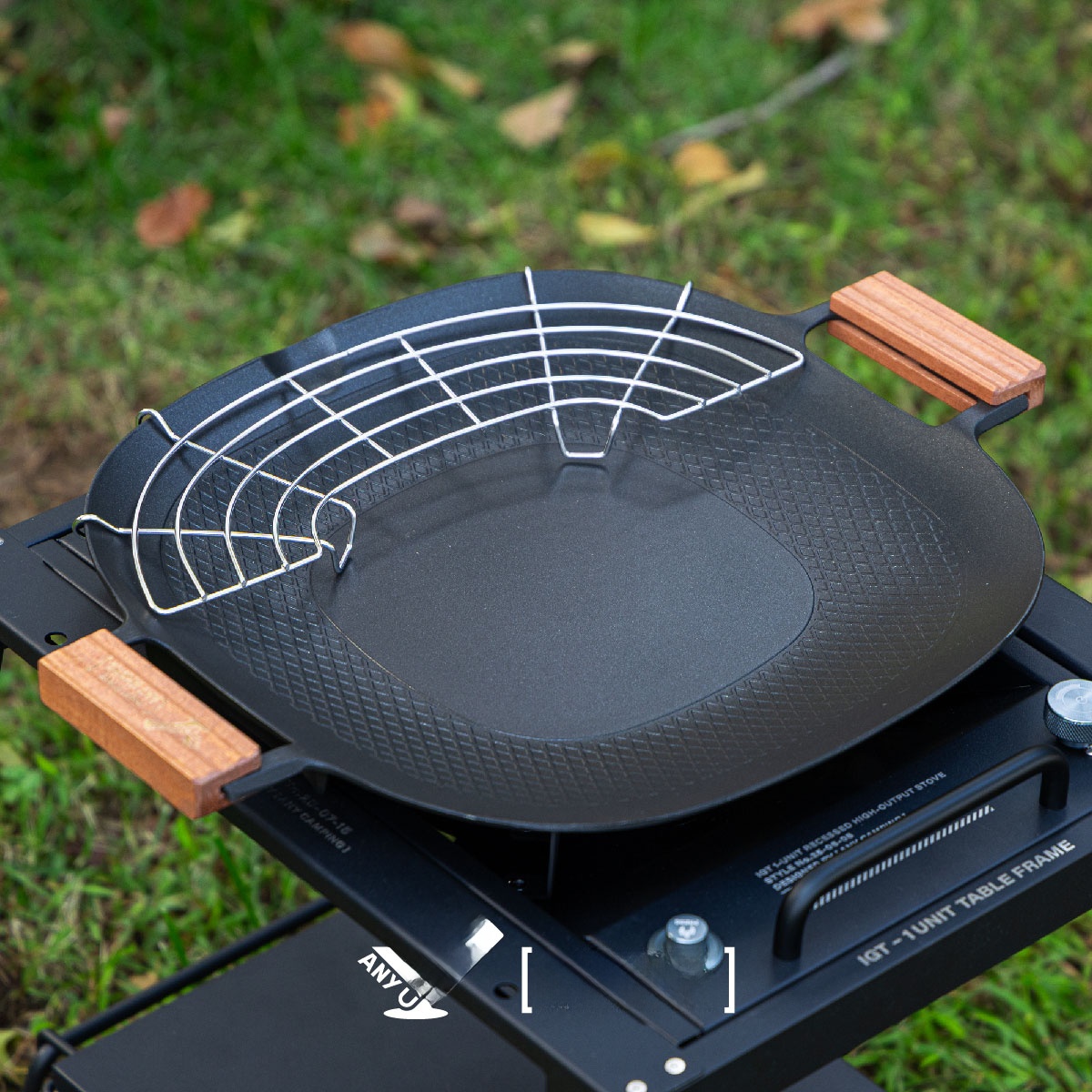 Cooking Outdoor Camping - 야외 캠핑 바베큐 그릴 팬 카세트
